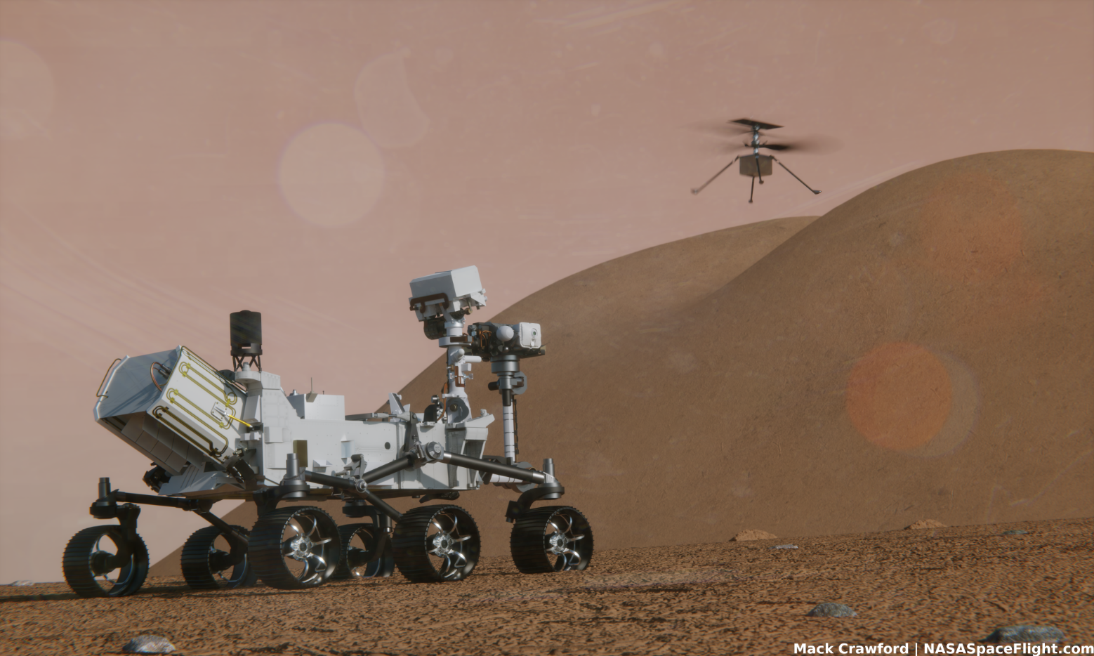 NASA Preparing To Fly Ingenuity Mars Drone Enabling Future Airborne