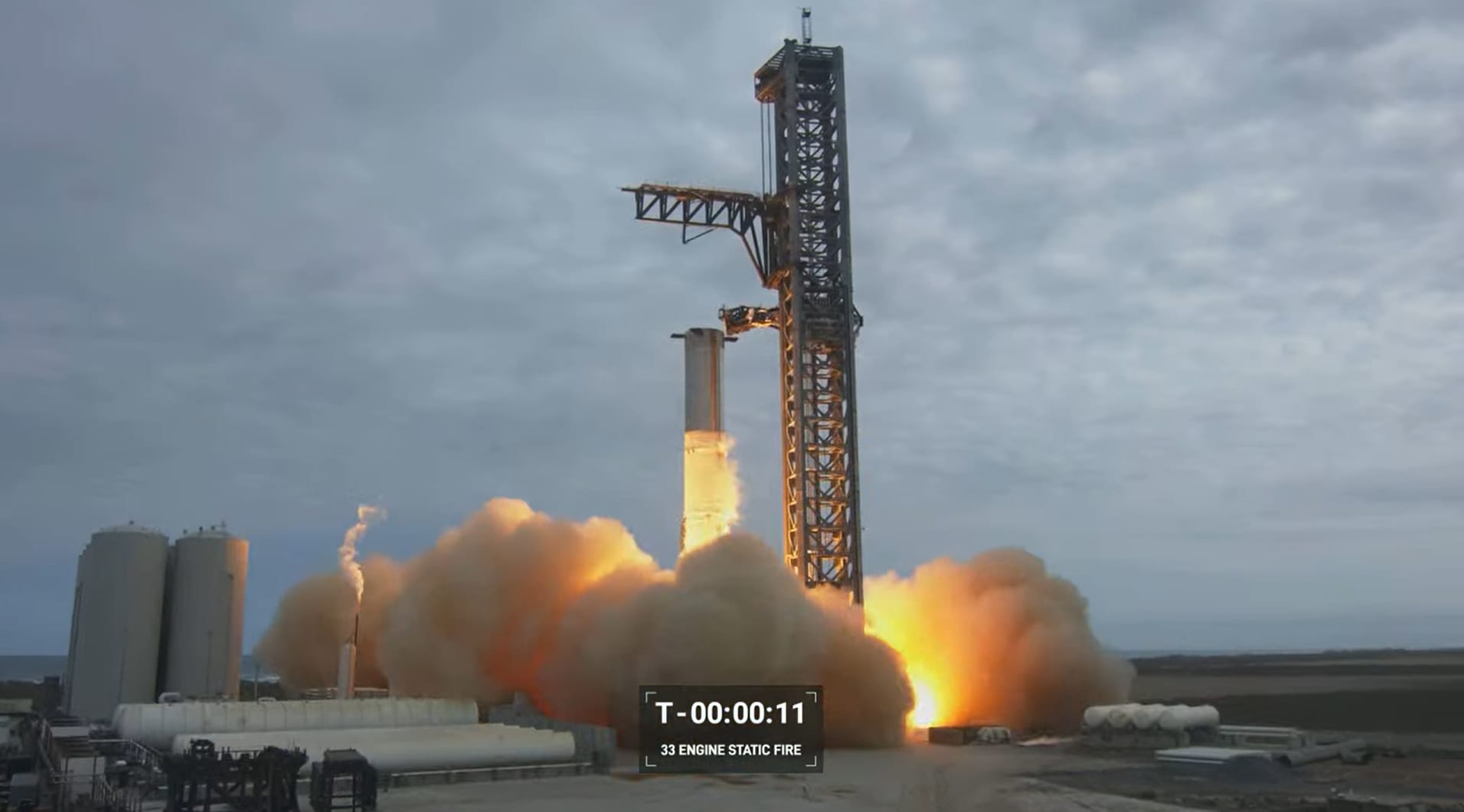 SpaceX Successfully Test Fires Starship Booster In Last Key Step Before ...