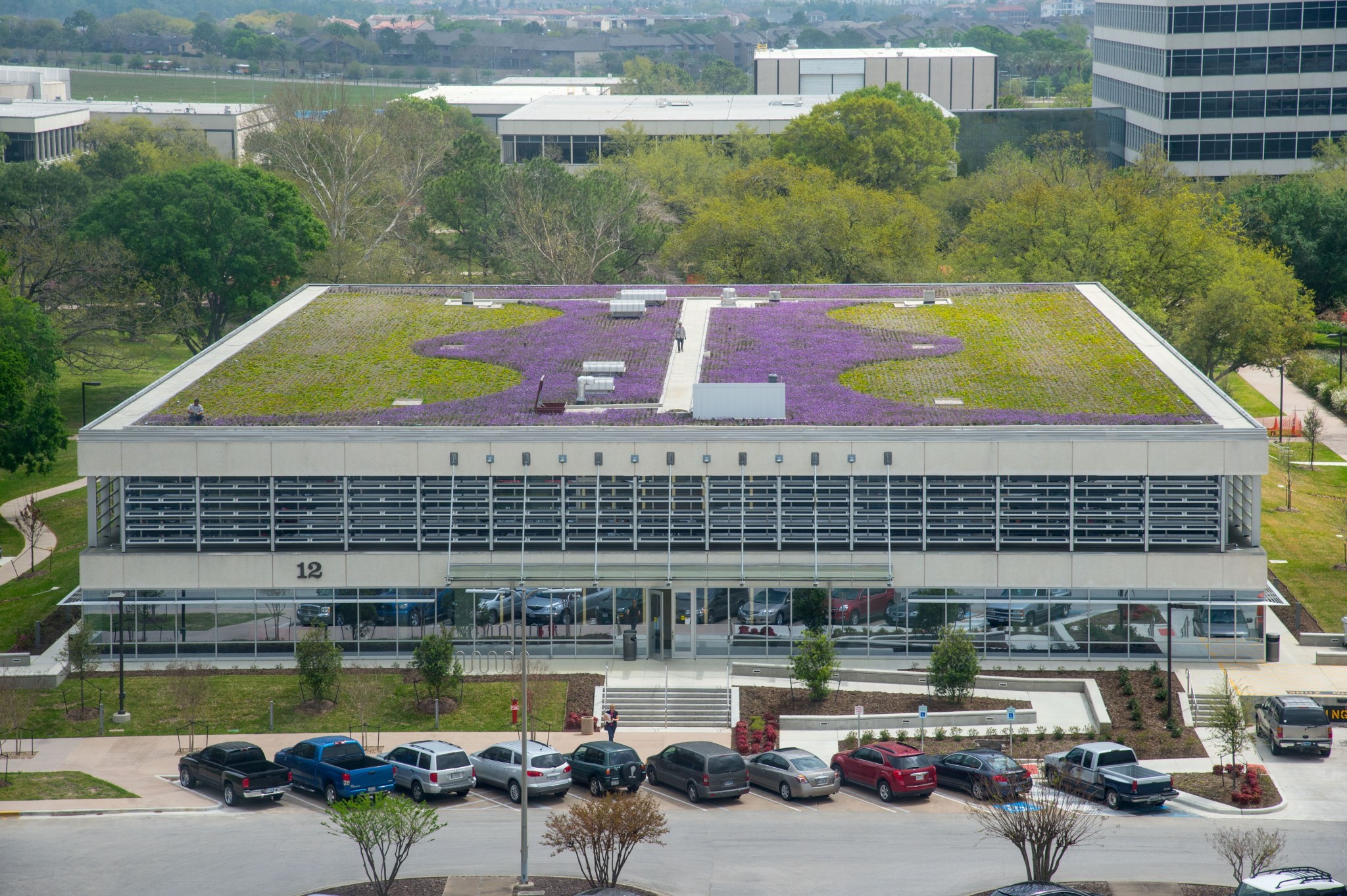 Sky High Sustainability NASA Johnson’s Pocket Prairie Flourishes Atop