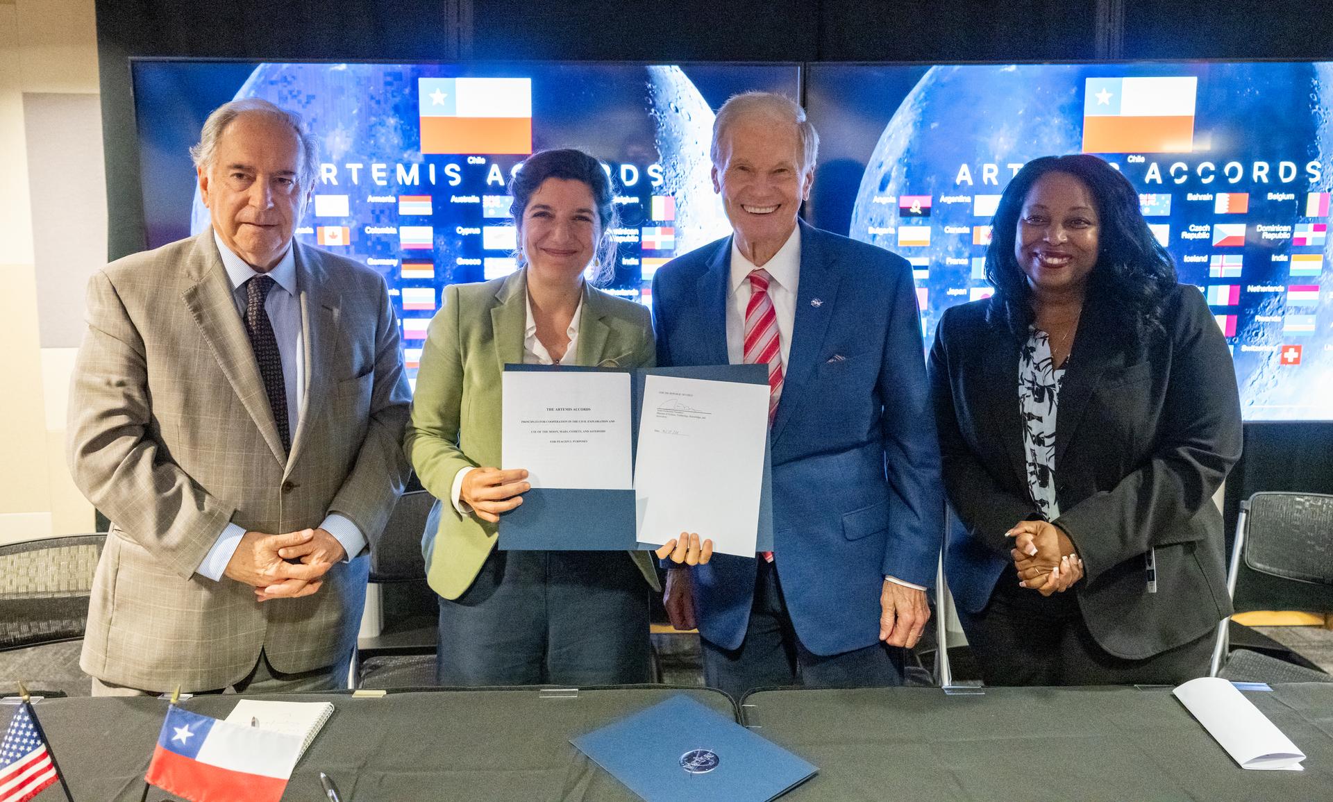 NASA Chile as Newest Artemis Accords Signatory Space Launch