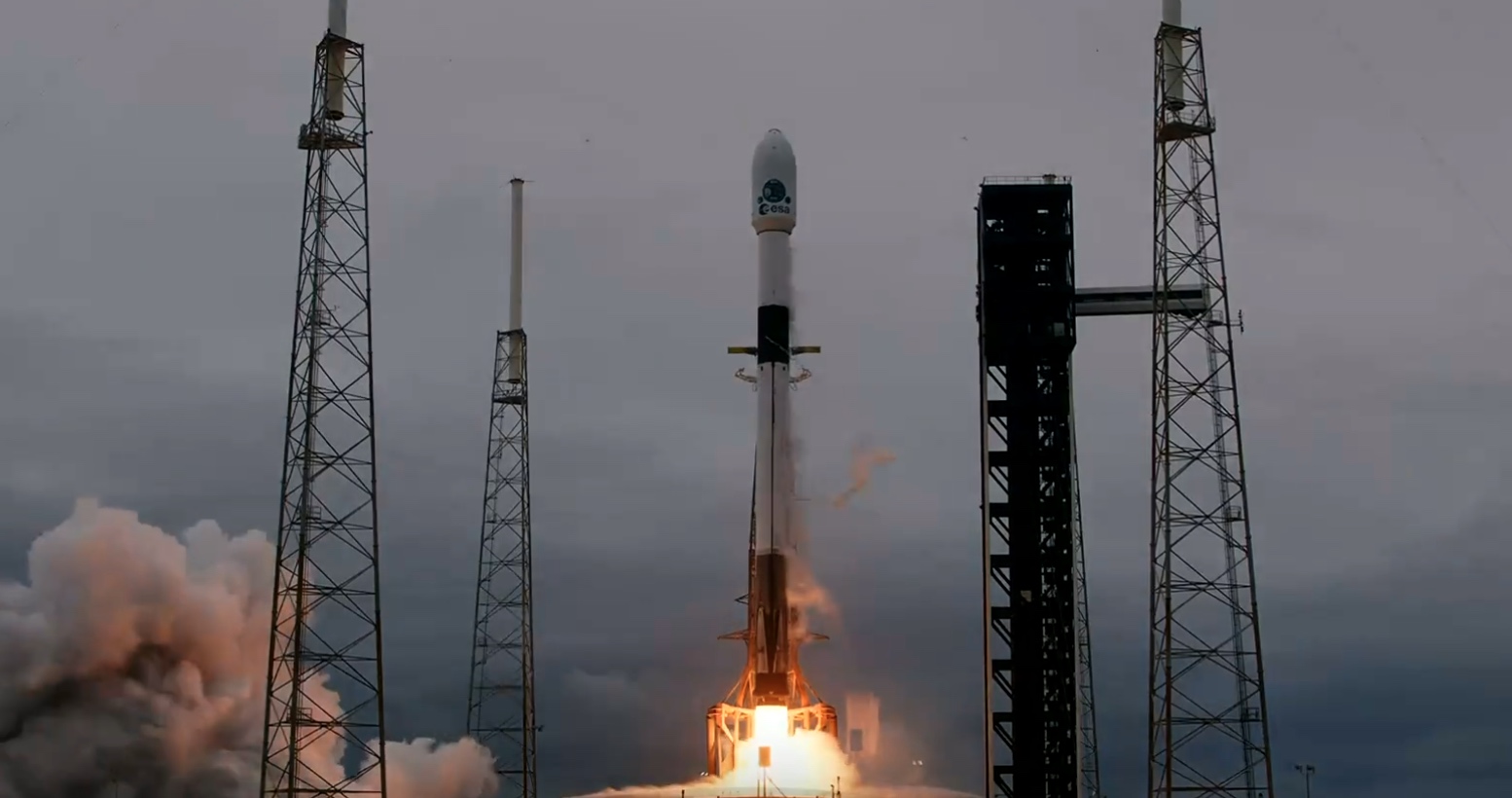 Falcon 9 launches ESA’s Hera asteroid mission Space Launch Schedule