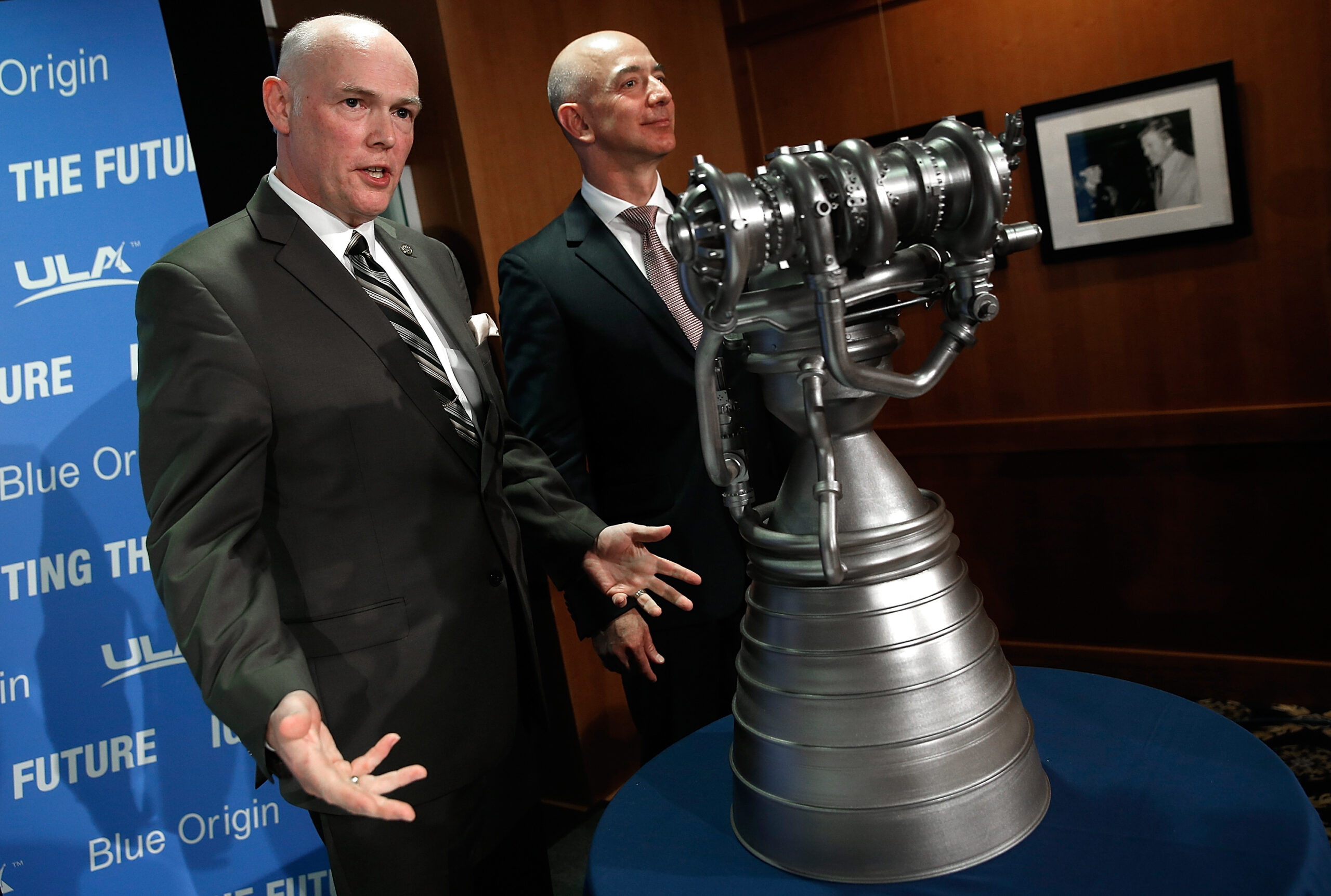 The manager of Blue Origin’s rocket engine program has left the company