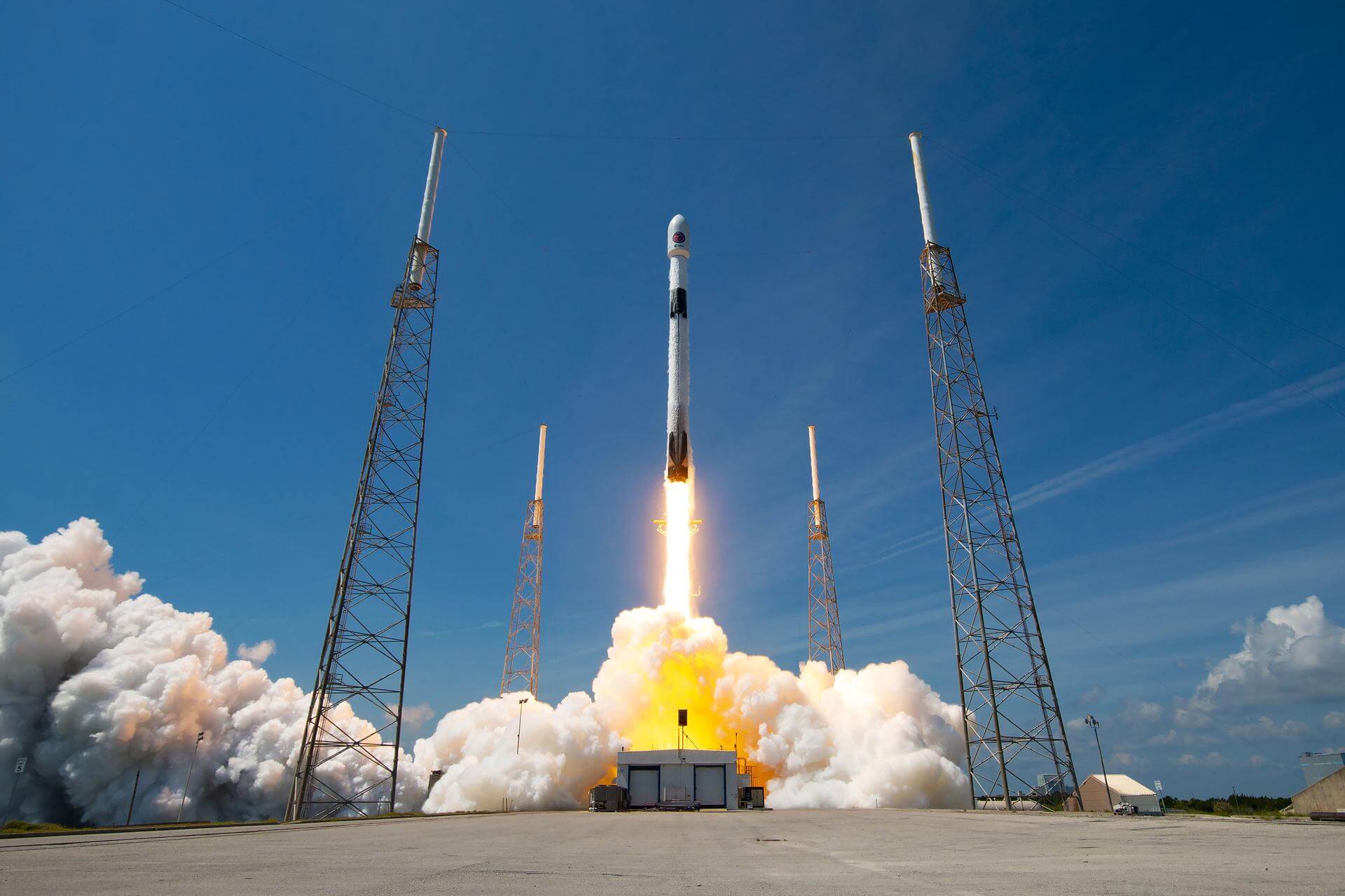 SpaceX Euclid Falcon 9 Block 5 Rocket Launch